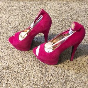 Dollhouse sky high heels